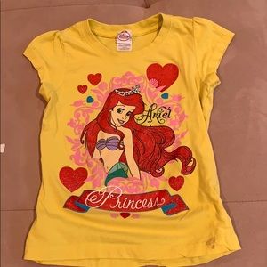 Disney Ariel princess t-shirt size 6